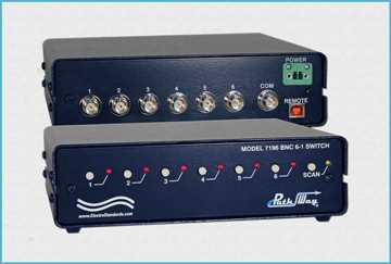 Model 7196 BNC AutoScan Switch is Ideal for Security Applications with Multiple CCTV Cameras and DVR